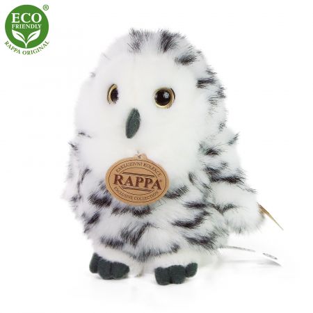 RAPPA | Plyšová sova žíhaná 17 cm ECO-FRIENDLY DS85820496