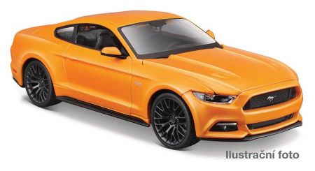 Maisto - 2015 Ford Mustang GT, oranžová, 1:24 DS49910089