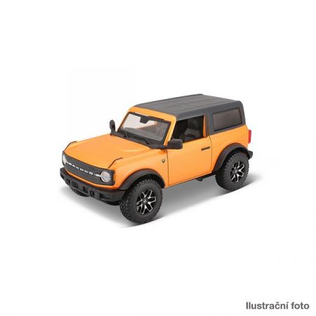 Maisto - 2021 Ford Bronco, met. oranžová, 1:24 DS11169442