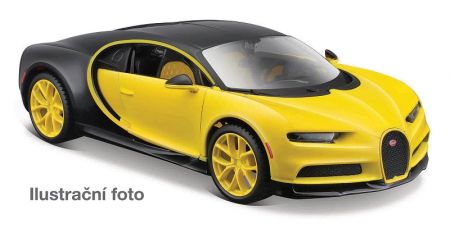 Maisto - Bugatti Chiron, žlutá/černá, 1:24 DS93995874