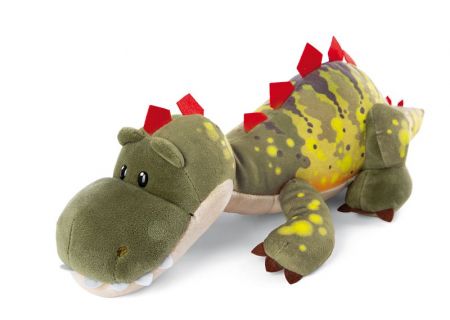 NICI plyš Dino Fossily ležící 45cm, GREEN DS65678057