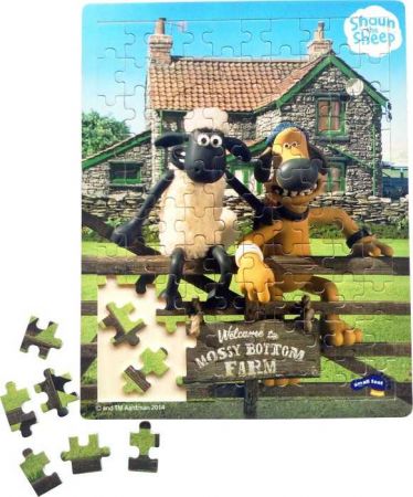 Small foot by Legler | Small Foot Ovečka Shaun dřevěné puzzle DS75844338