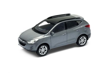 Welly Hyundai tucson IX 1:34 šedá