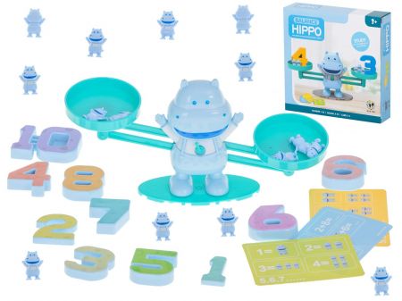 KIK Vzdělávací váhy, které se učí počítat hippo mini KX5937_2
