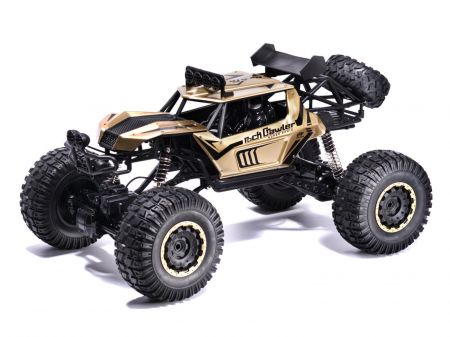 KIK RC auto Rock Crawler 2.4GHz 1:8 51cm zlatý KX6417_2