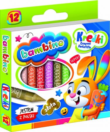 KIK BAMBINO Graphion Crayons 12 barev KX5488