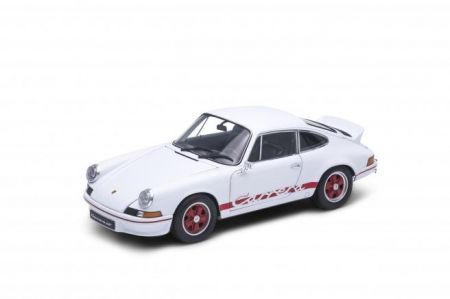 Welly Porsche 911 Carrera RS (1973) 1:34 bílé s pruhem