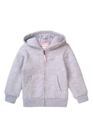 Minoti Mikina dívčí s kapucí, Minoti, šedá Vel. 98/104