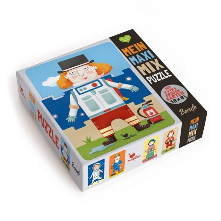 Magellan Moje maxi mix puzzle Práce DS45407951