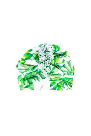 enie baby Turban - dětská čepice 0-3m Tropical leaves