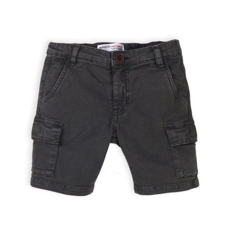 Minoti Kraťasy chlapecké kapsáčové, Minoti, šedé Vel. 98/104
