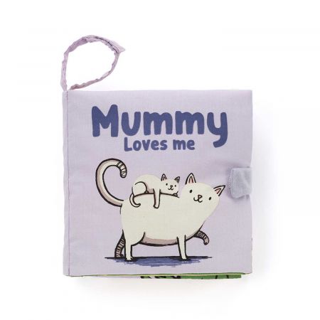 JELLYCAT Knižka Mummy Loves me 15x15cm