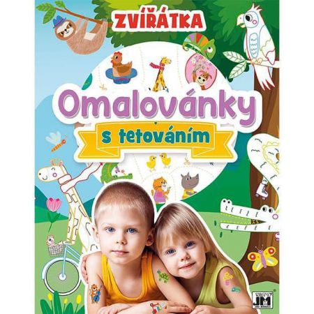 Jiri Models Omalovánky s tetováním Zvířátka