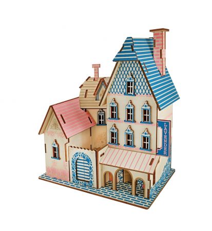 Woodcraft construction kit | Woodcraft Dřevěné 3D puzzle Vila PACA DS45830420