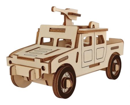 Woodcraft construction kit | Woodcraft Dřevěné 3D puzzle Vojenské bojové vozidlo DS11398191