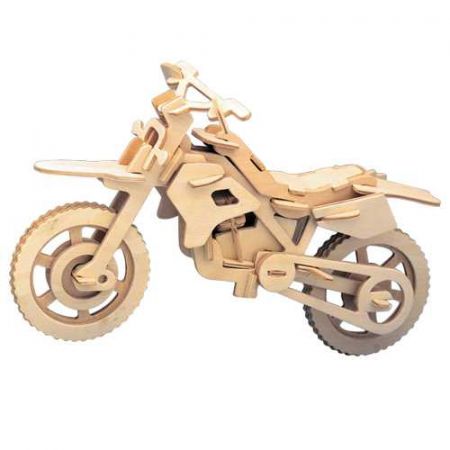 Woodcraft construction kit | Woodcraft Dřevěné 3D puzzle motorka terénní DS37694651