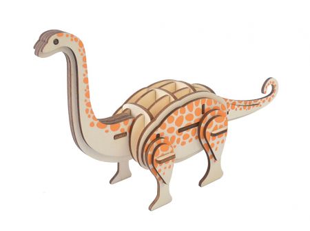 Woodcraft construction kit | Woodcraft Dřevěné 3D puzzle Brontosaurus DS13927755