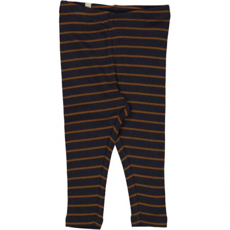 Wheat kojenecké legíny 4851 - midnight blue stripe Velikost: 62 Bavlna, modal