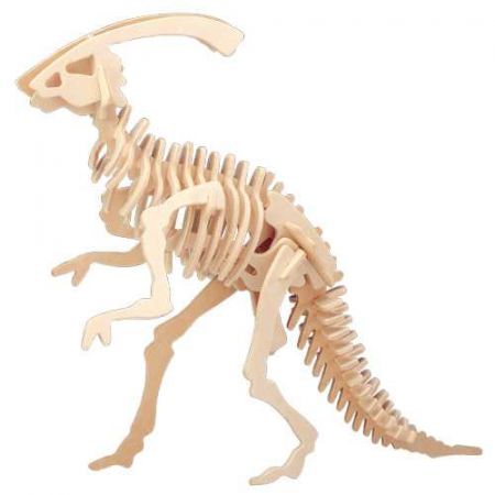 Woodcraft construction kit | Woodcraft Dřevěné 3D puzzle malý Parasaurolophus DS33391301