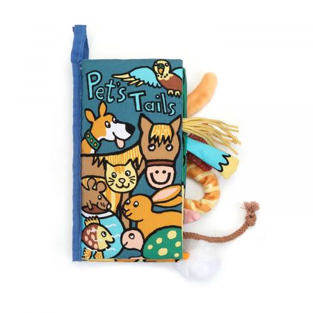 JELLYCAT Knižka aktivity Pet Tails 20x11cm