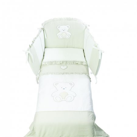 Italbaby Peluche mantinel s ložním prádlem béžový