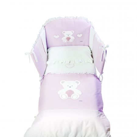Italbaby Peluche mantinel do postýlky Barva: Modrá