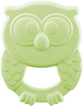 CHICCO Kousátko Eco+ Sova Owly zelená 3m+