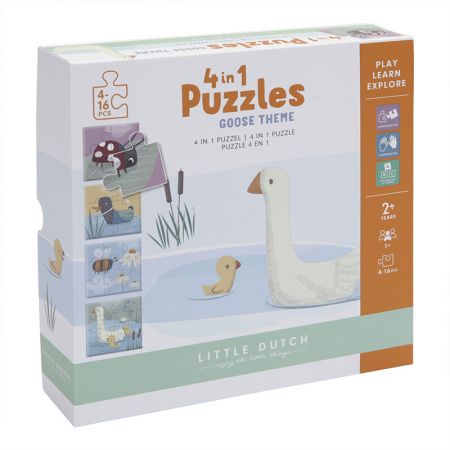 LITTLEDUTCH LITTLE DUTCH Puzzle Husa 4v1