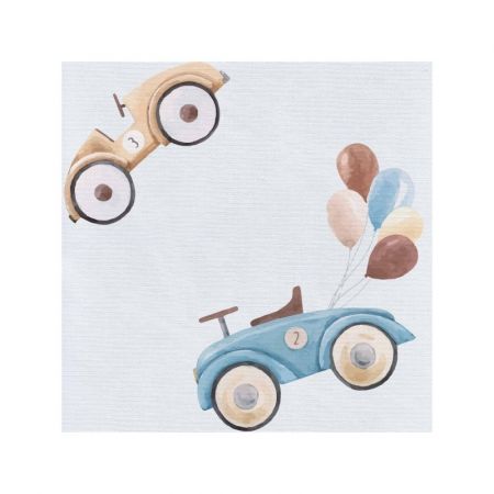 Ceba Baby Cestovní přebalovací podložka 60x40 cm - Retro Cars