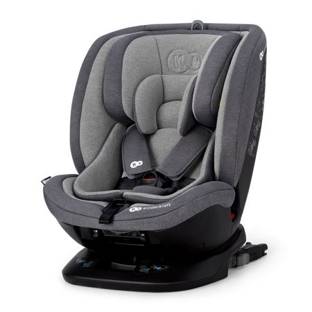 KINDERKRAFT Autosedačka Xpedition Isofix Grey, Otočná 0-36 kg