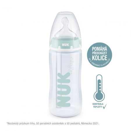 NUK FC+ Anti-colic láhev s kontrolou teploty 300 ml