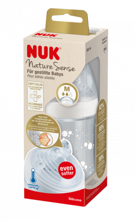 NUK Nature Sense láhev s kontrolou teploty 260ml