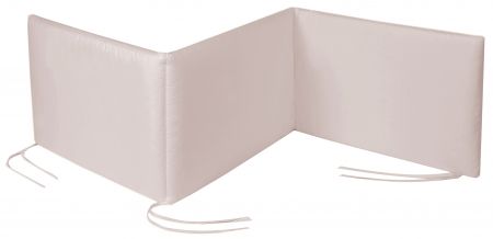Italbaby mantinel do postýlky 210x40cm Barva: Šedá