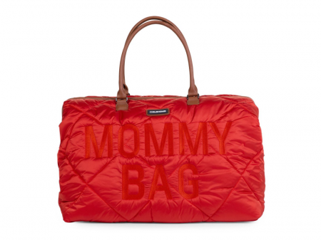 Childhome Přebalovací taška Mommy Bag Puffered Red