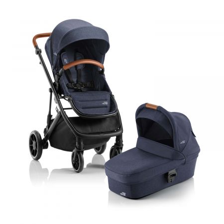 BRITAX Set kočárek Strider M + hluboká korba, Navy Ink Varianta: Navy Ink