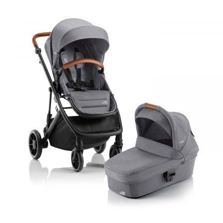 BRITAX Set kočárek Strider M + hluboká korba, Elephant Grey Varianta: Elephant Grey