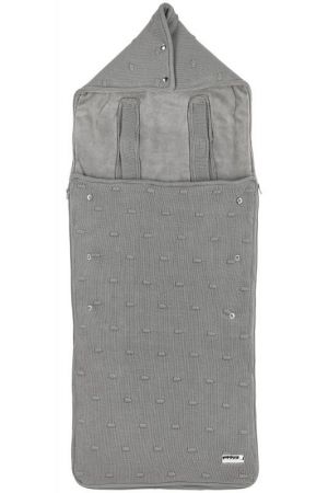 Meyco Fusak do kočárku knots - Grey