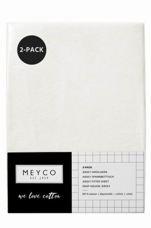 Meyco Žerzejové prostěradlo 70x140/150 - Off white