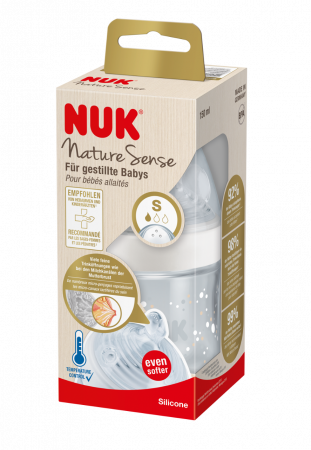 NUK Nature Sense láhev s kontrolou teploty 150ml