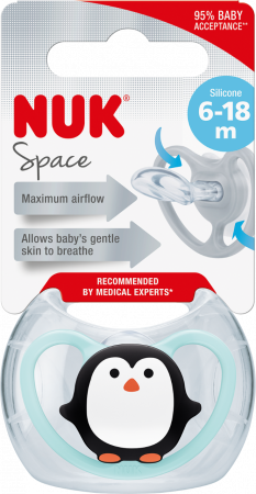 NUK Dudlík Space holka, 6-18 m