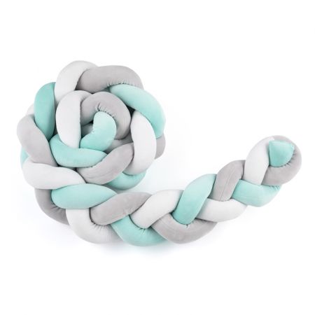 PETITEMARS PETITE&MARS Mantinel pletený Mellow 180 cm Teal