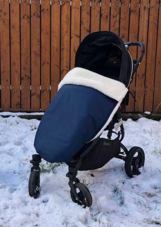 Kaarsgaren Tmavomodrá zimní merino deka nepadací