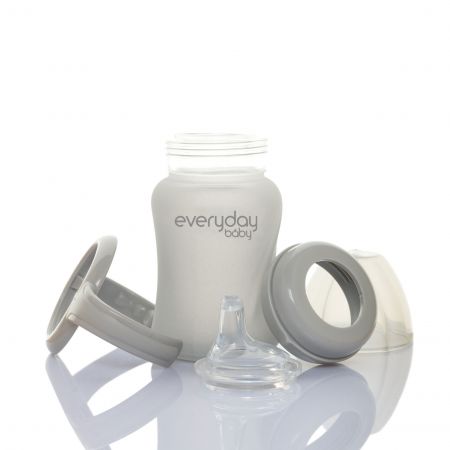 Everyday Baby EverydayBaby Hrneček sklo Healthy+ 150ml QuietGrey