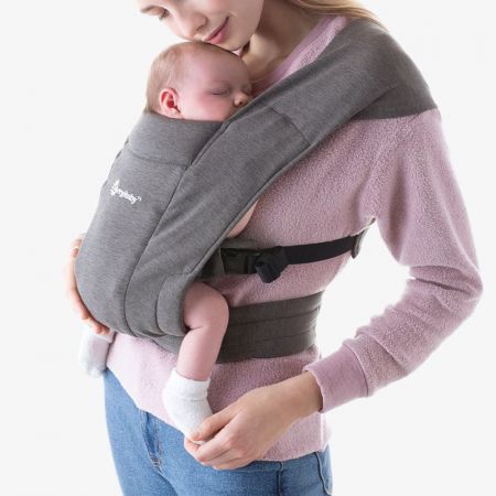 ERGOBABY | Nosítko EMBRACE - SOFT KNIT - HEATHER GREY