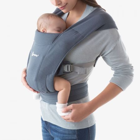 ERGOBABY | Nosítko EMBRACE - SOFT KNIT - OXFORD BLUE