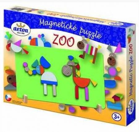 Magnetické puzzle ZOO, Detoa