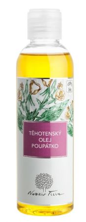 Těhotenský masážní olej POUPÁTKO 200ml, Nobilis Tilia