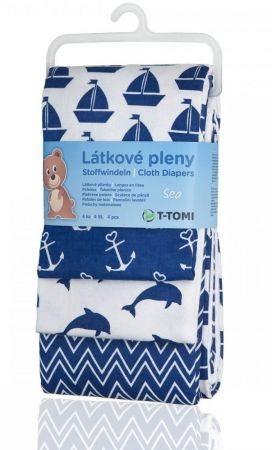 Látkové pleny - moře 4ks, T-tomi