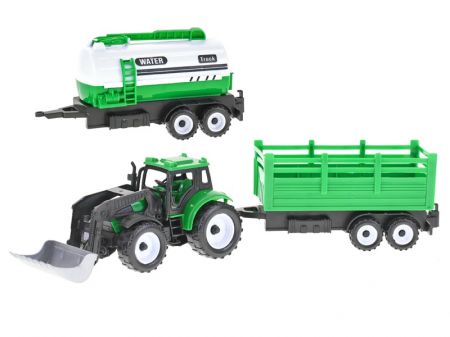 MIKRO TRADING - Traktor nakladač 17cm s vlečkou