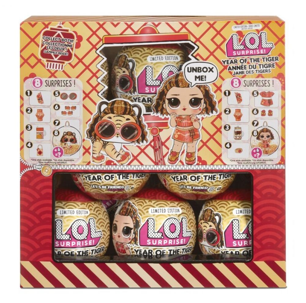 MGA - L.O.L. Surprise! Rok tygra, PDQ, Mix produktů